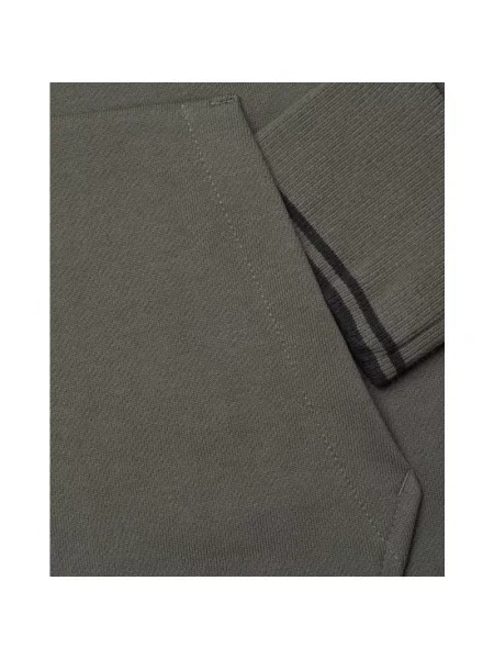 Bluza z kapturem Fred Perry z kapturem zielona