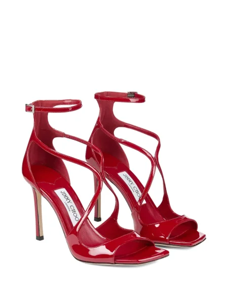Sandale Jimmy Choo din piele roșu