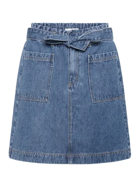 Kaffe Fustă Klara denim albastru