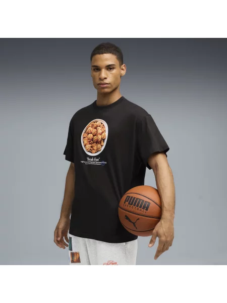 Koszulka Hooptopia Break Fast czarna