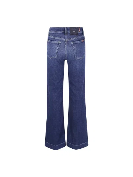Jeansy 7 For All Mankind klasyczne niebieskie