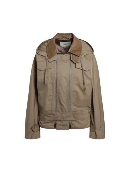Kurtka Fendi beżowa