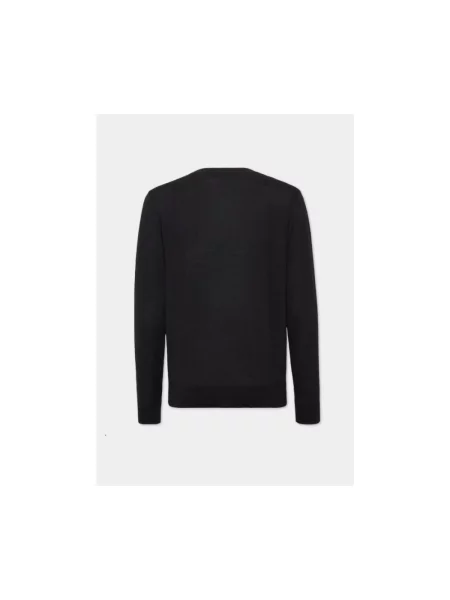 Sweter Dsquared2 wełniany czarny