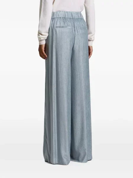 Pantaloni Peserico albastru