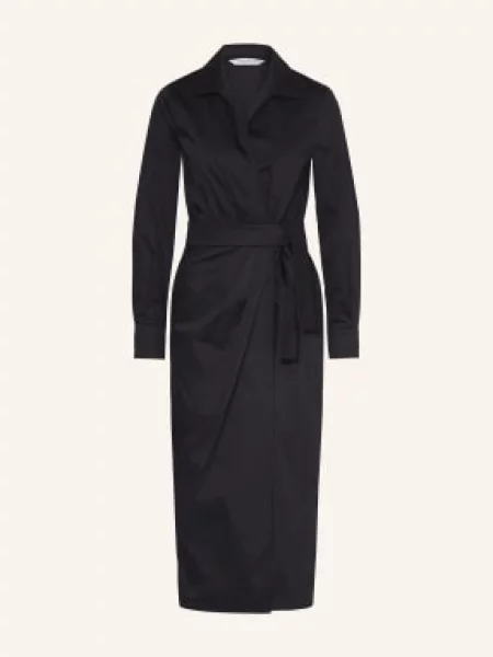 Max Mara Zavinovací Šaty Ottelia černá