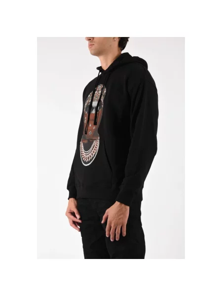 Bluza z kapturem Ih Nom Uh Nit z kapturem z nadrukiem czarna