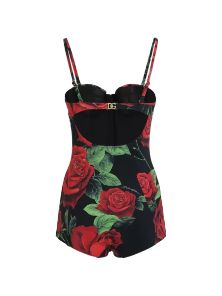 Sutien balconette Dolce & Gabbana cu imagine roșu