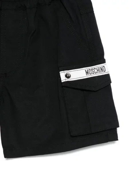 Szorty dziecięce Moschino czarne