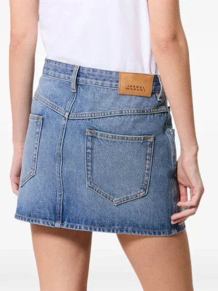 Fustă Isabel Marant albastru