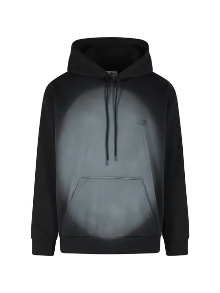 Hanorac cu glugă Mm6 Maison Margiela negru