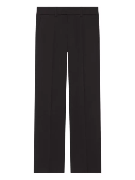 Pantaloni Courreges de lână negru