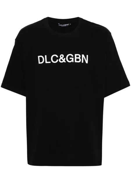 Tricou Dolce & Gabbana cu imagine negru