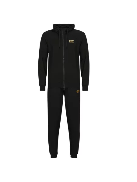 Trčanje sportski komplet Ea7 Emporio Armani crna