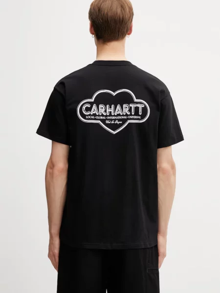 Футболка Carhartt Wip с сердечками