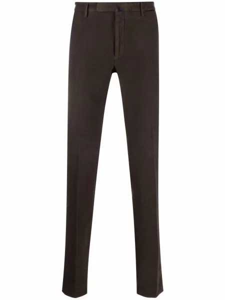 Pantaloni chino Incotex maro