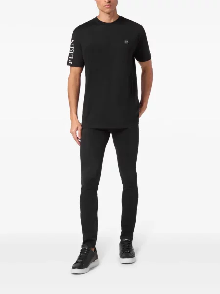Tricou Philipp Plein cu autograf negru
