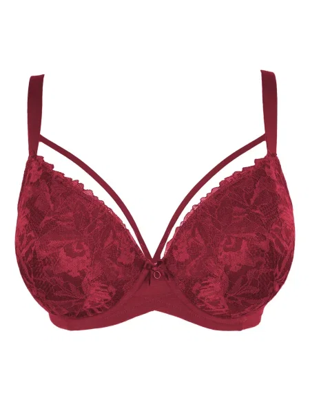 SugarShape Sutien Vienna bordeaux roșu