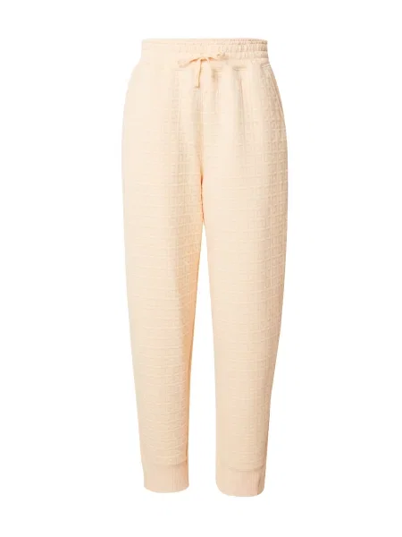 NIKE Pantaloni sport / portocaliu piersică gri