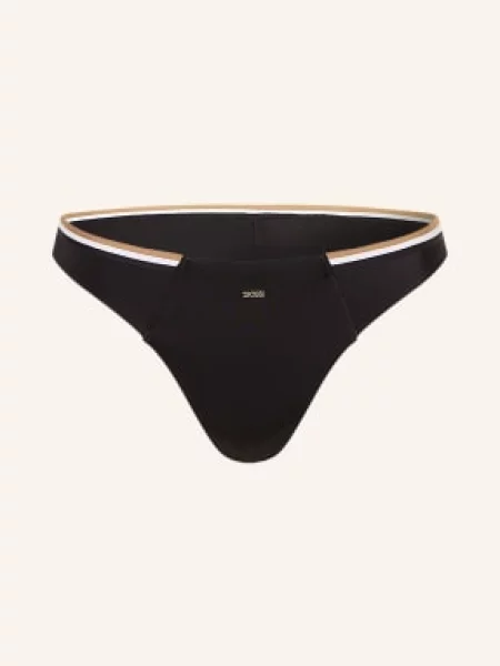 Boss Brazylijskie Figi Bikini Iconic schwarz biały