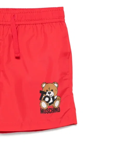 Kąpielówki dziecięce Moschino czerwone