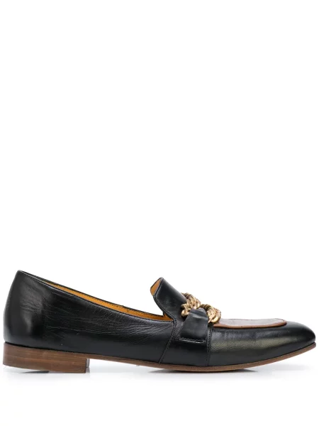Pantofi loafer Madison.maison fără toc negru