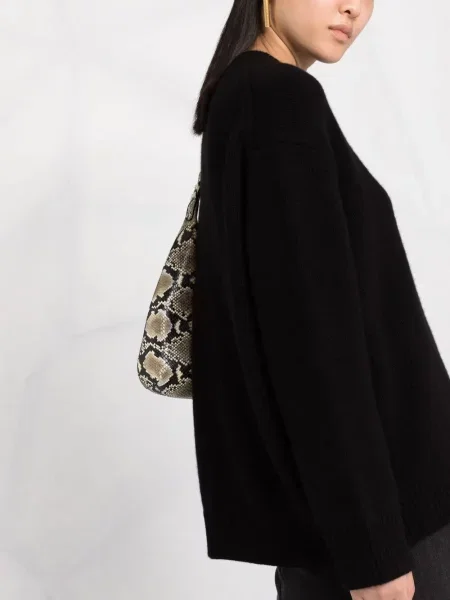 Pulover Anine Bing de lână negru