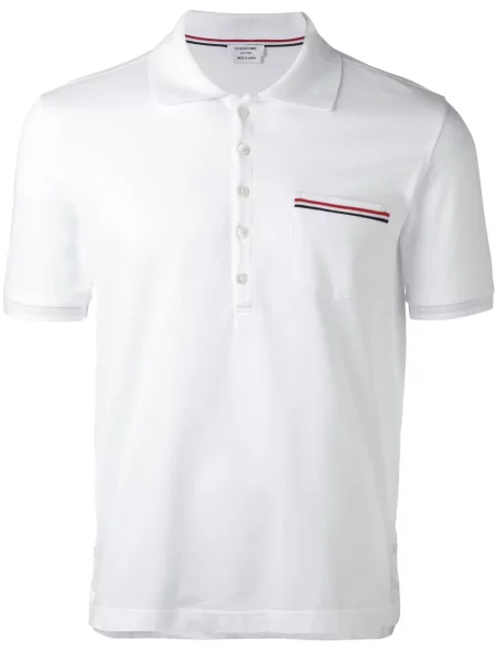 Polo Thom Browne alb