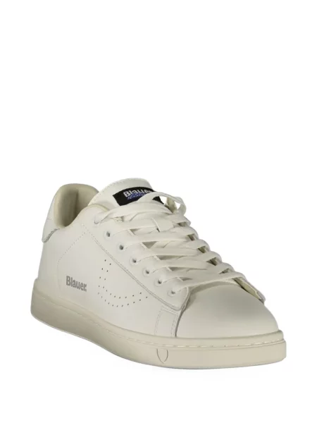 Sneakerși Blauer cu imagine alb