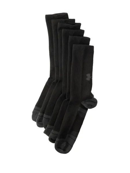 UNDER ARMOUR Sportovní ponožky šedá černá