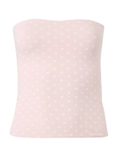 HOLLISTER Top TAYLOR roz alb