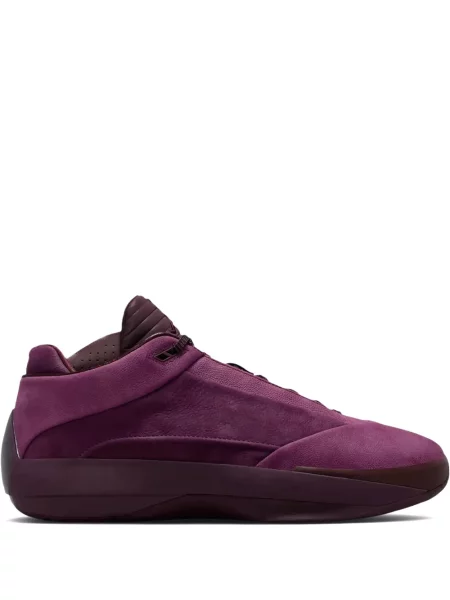 Sneakerși Jordan cu șireturi din dantelă violet
