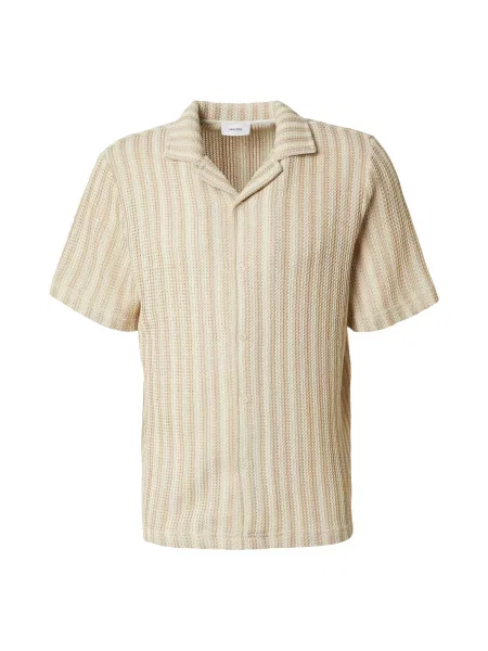 DAN FOX APPAREL Cămașă Joschua murdar alb