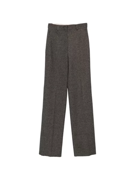 Pantaloni Max Mara din tweed negru