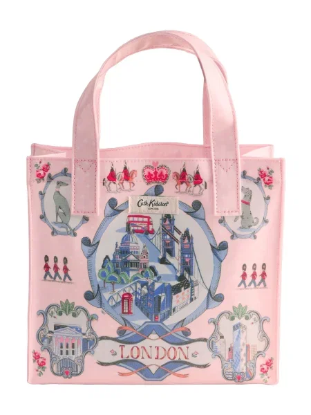 Cath Kidston Nakupovalna torba modra / roza rdeča