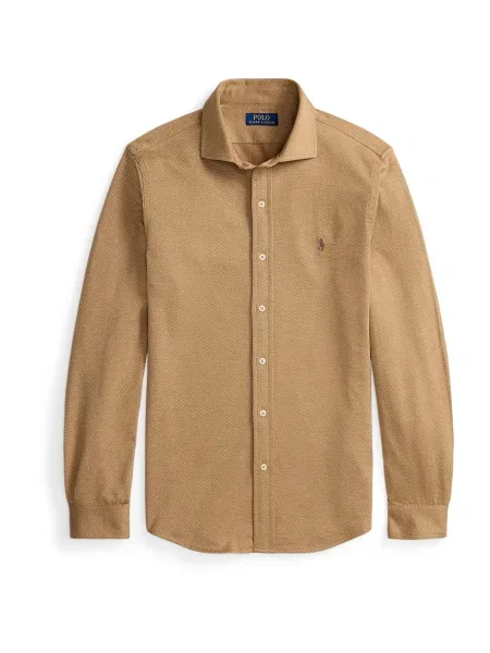 Polo Ralph Lauren Košile velbloudí bílá