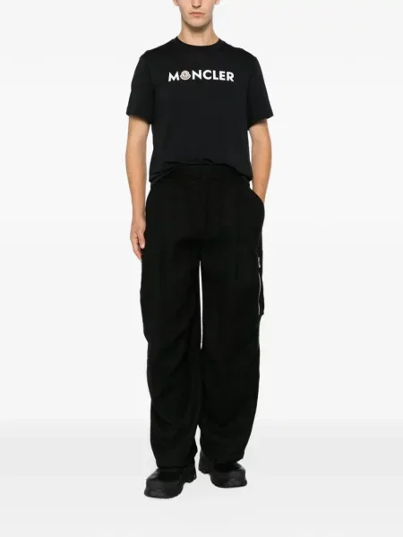 Tricou Moncler cu imagine albastru