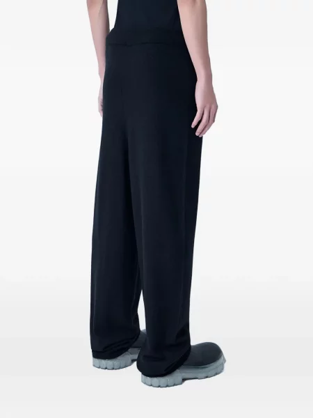Șnur de strângere pantaloni Rick Owens negru