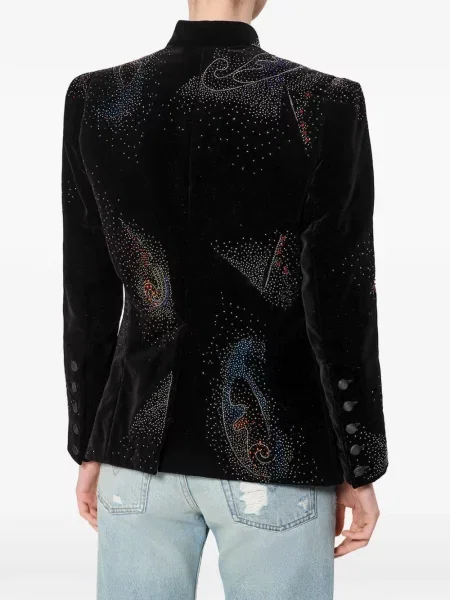 Μπλέιζερ Isabel Marant με σχέδιο paisley μαύρο