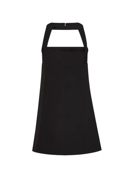 Rochie mini Alina cu gât halter negru