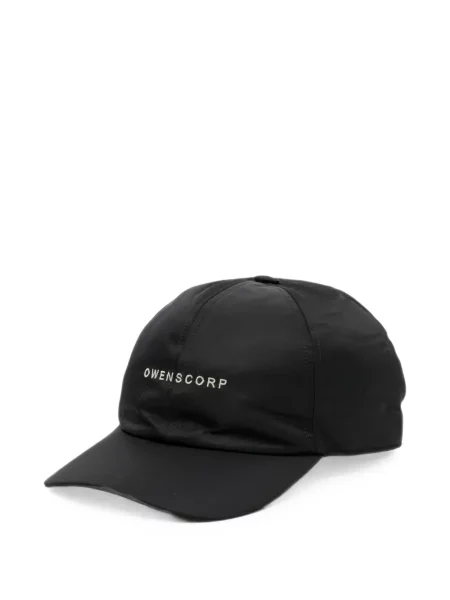 Șapcă Rick Owens cu broderie negru