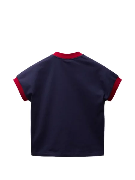 Tricou Versace din jerseu albastru