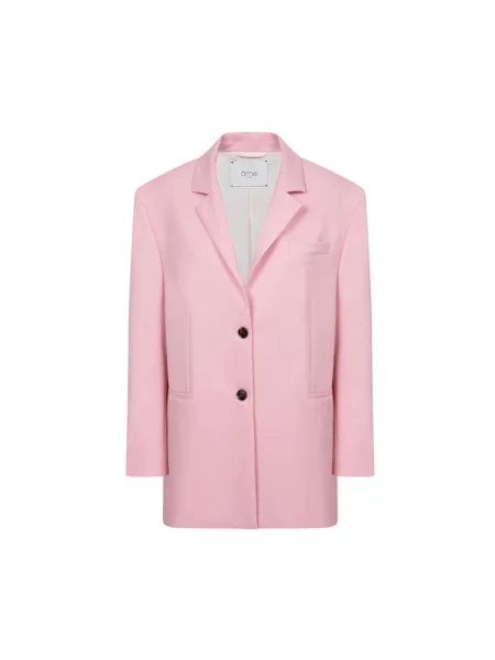 Marynarka âme jednorzędowa różowa