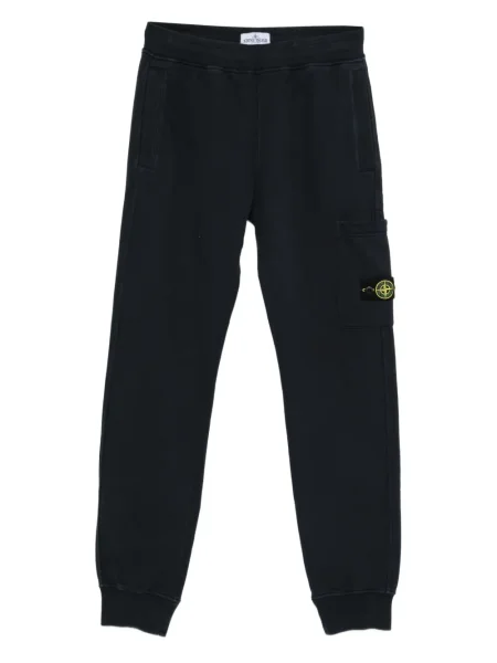 Spodnie dziecięce Stone Island niebieskie