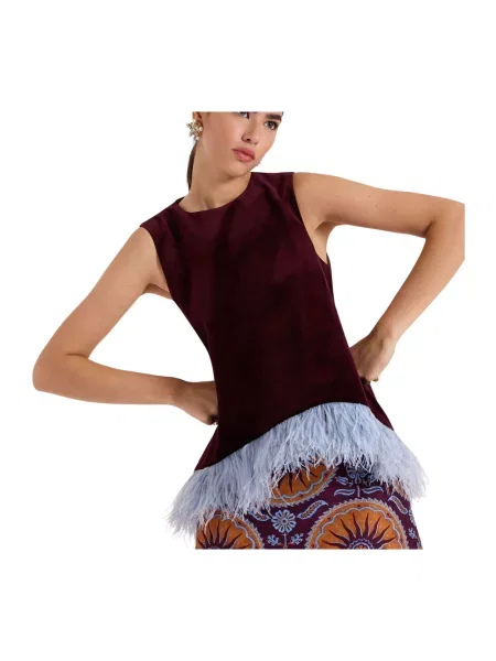 Top La Doublej czerwony