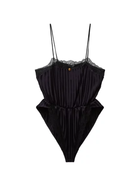 Body Versace de mătase negru