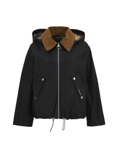 Barbour Kurtka Weaver schwarz czarna