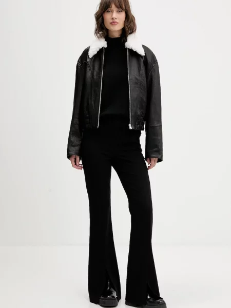 Шкіряна куртка HUGO Limaos