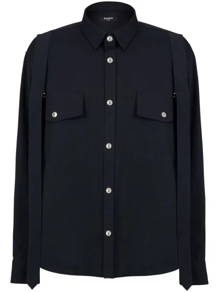 Риза Balmain черно