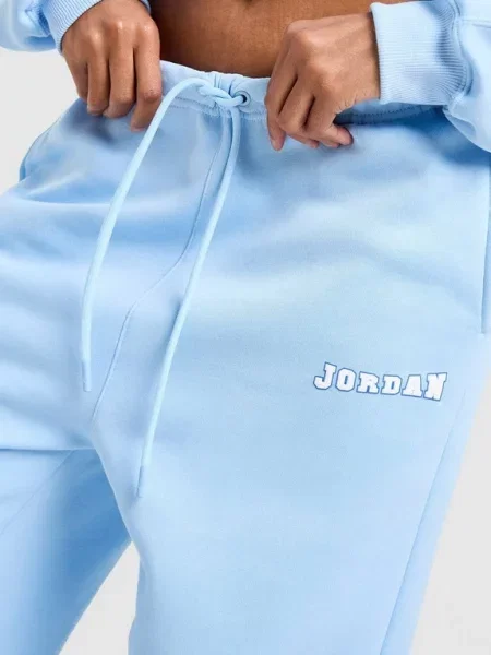 Jordan Spodnie W J Brk Flc Oh Pant Jd niebieskie