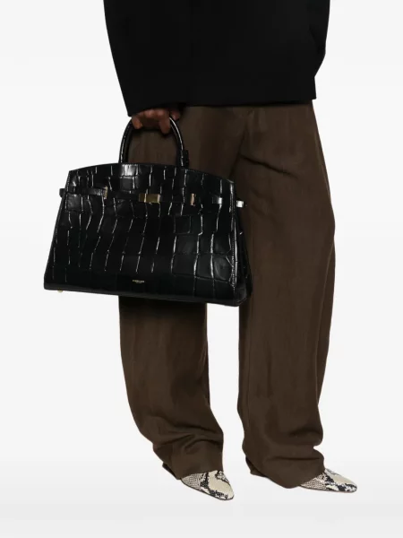 Geantă shopper Demellier negru